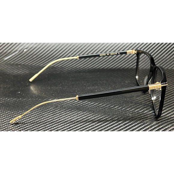 Gucci Mens Black Gold 56mm Sunglasses - Picture 3 of 4